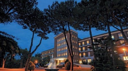 Fachada ELE Green Park Hotel Pamphili Roma, Italia