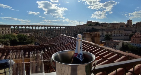 Habitacion superior con terraza Hotel ELE Acueducto Segovia