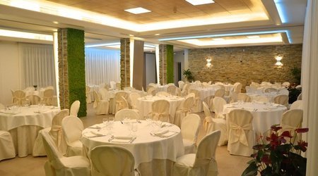 Salón de eventos interno ELE Green Park Hotel Pamphili Roma, Italia