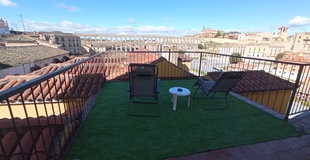 Habitacion superior con terraza Hotel ELE Acueducto Segovia