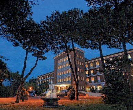 Fachada ELE Green Park Hotel Pamphili Roma, Italia