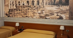 Habitacion triple ELE Green Park Hotel Pamphili Roma, Italia